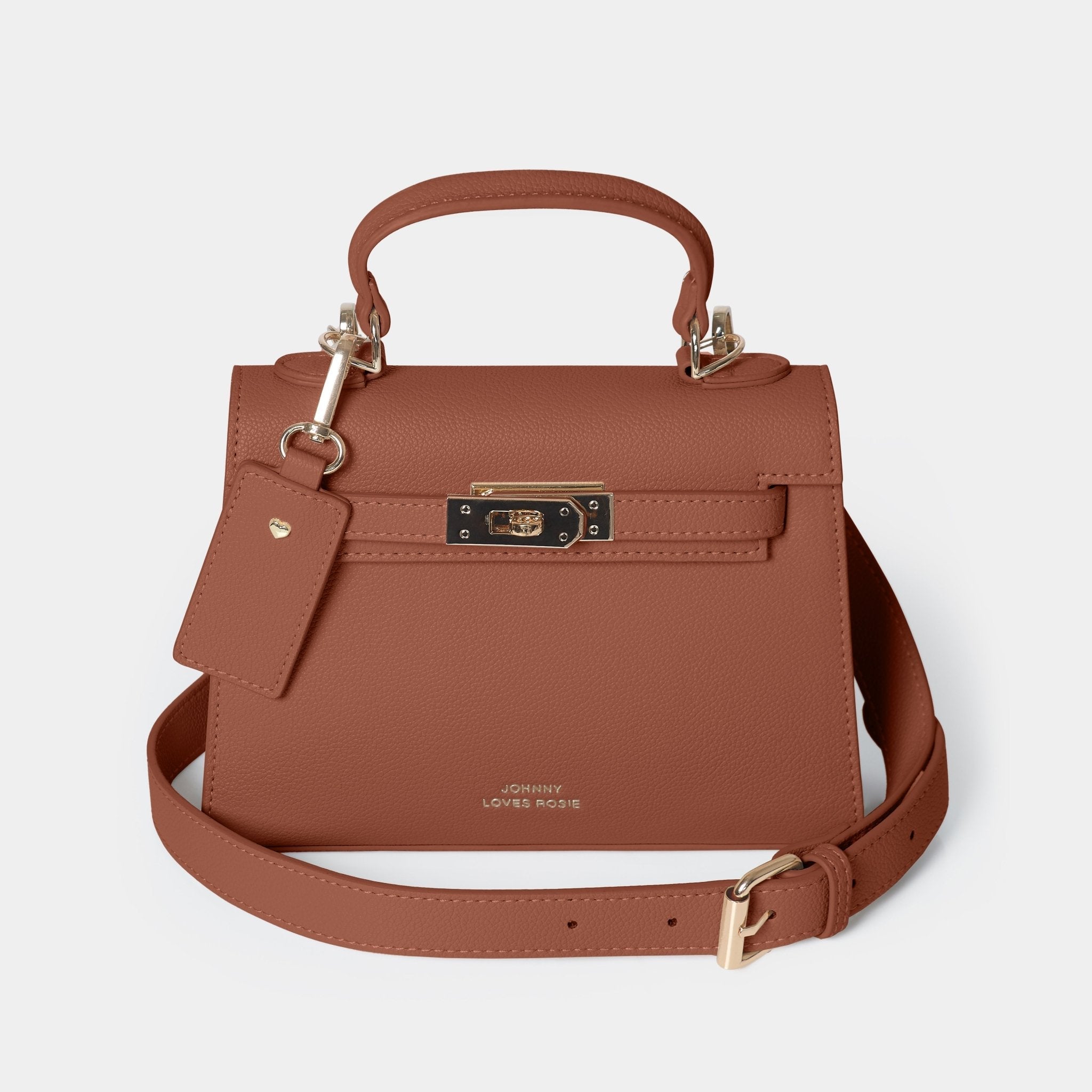 Willow Top Handle Tote Bag Tan